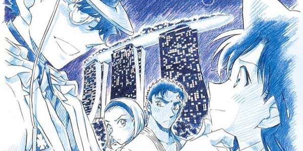 《名侦探柯南：绀青之拳》公布海报,这一次那个男人会出现吗？