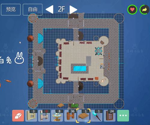 创造与魔法初恋城堡设计图