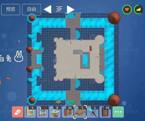 创造与魔法初恋城堡设计图