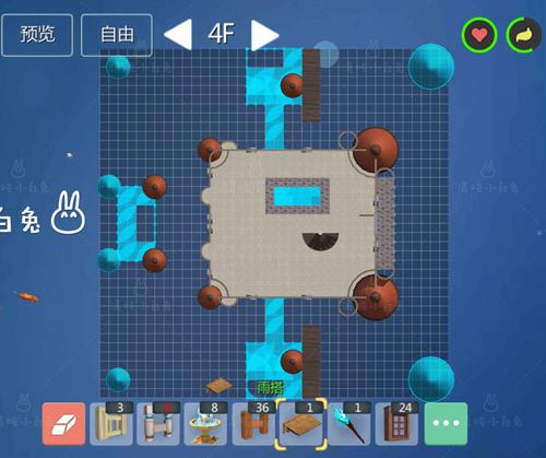 创造与魔法初恋城堡设计图