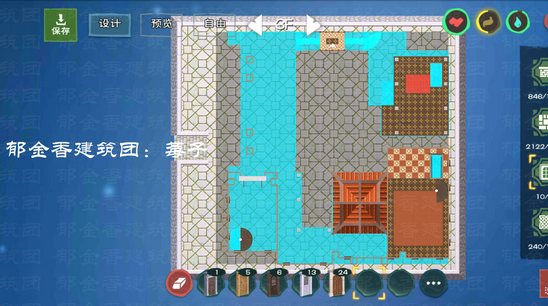 创造与魔法听雨轩设计图 听雨轩建筑平面设计图纸