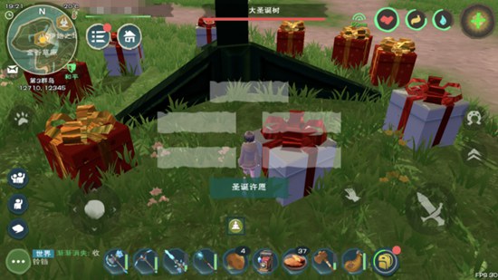 创造与魔法圣诞双重福利 领取圣诞礼物制作圣诞雪橇