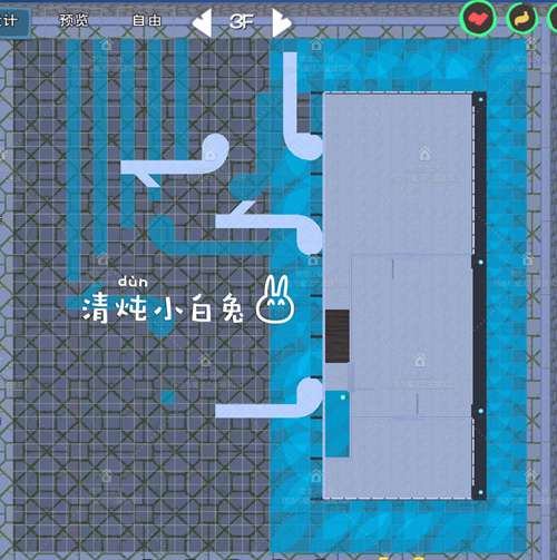 创造与魔法悦音盒设计图 悦音盒建筑平面设计图纸