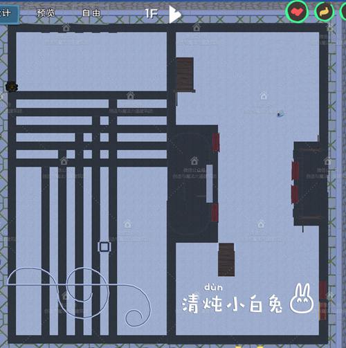 创造与魔法悦音盒设计图 悦音盒建筑平面设计图纸