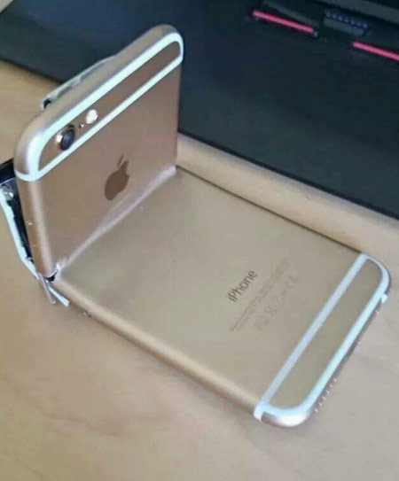 iphone被坐弯