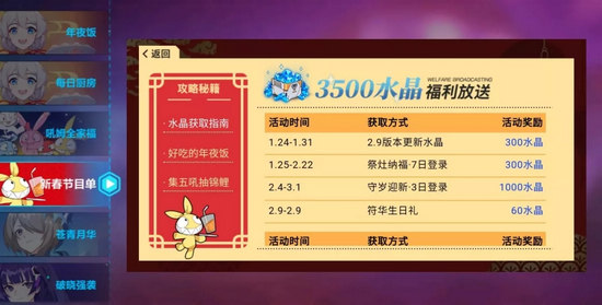崩坏3春节活动水晶获取攻略