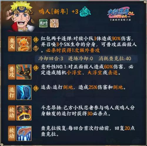 火影忍者ol手游鸣人新年