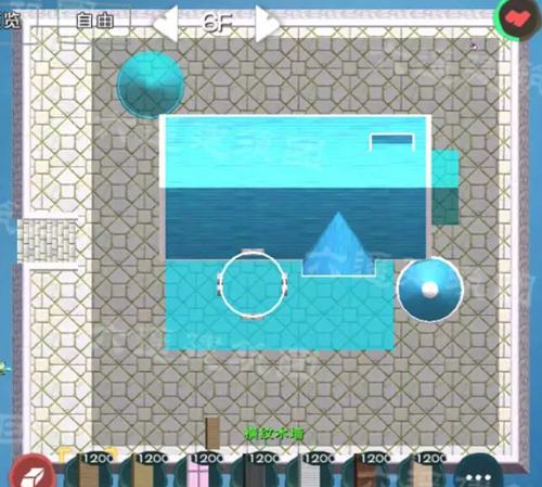 创造与魔法爱琴海度假屋设计图 琴海度假屋平面设计图纸