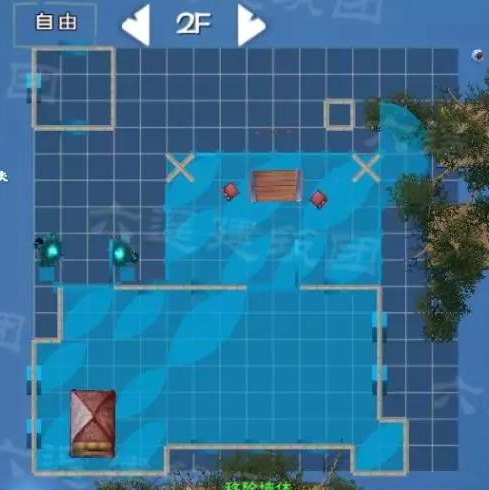 创造与魔法船屋·小小航海家设计图 船屋小小航海家平面设计图纸