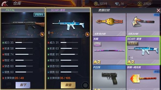 CF手游FN FAL评测