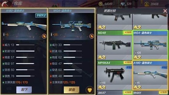 CF手游A180蓝色骑士评测