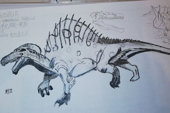 方舟生存进化手绘原画