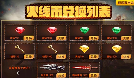 火线精英周年庆活动