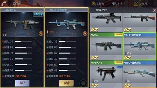 CF手游M249S评测 挑战强化性能全面增幅