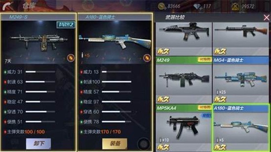 CF手游M249S评测 挑战强化性能全面增幅