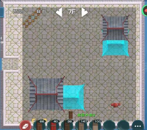 创造与魔法飒沓栈设计图 飒沓栈平面设计图纸