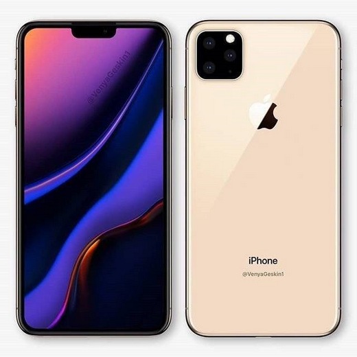 国外大神爆料新iPhone设计图 采用后置三摄