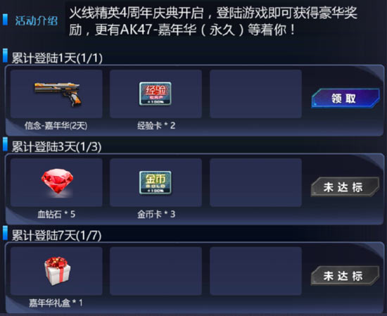 火线精英周年庆