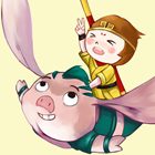 造梦西游5八戒和悟空-蓝天