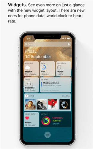 iOS13概念图