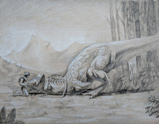 方舟生存进化周边原画