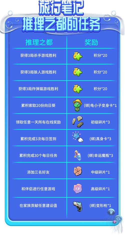 推理学院暑期活动