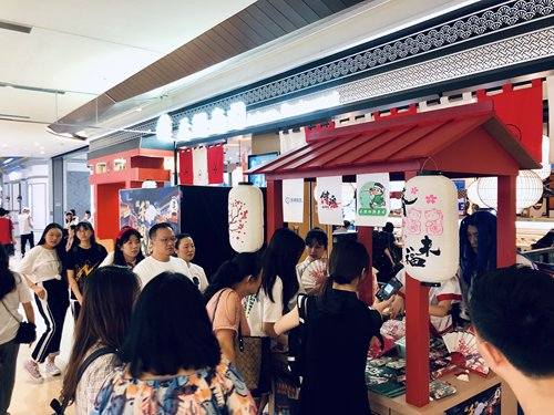来电科技携手腾讯·侍魂打造全国首家禾绿寿司主题店