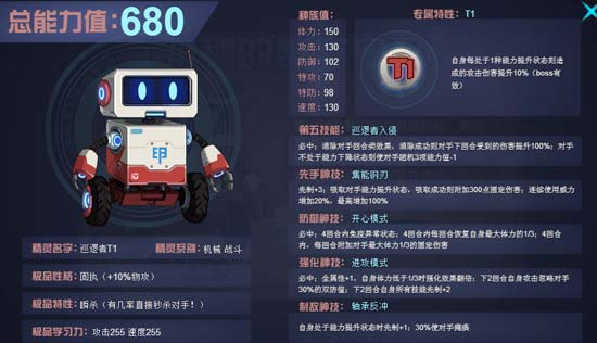 精灵巡逻者T1