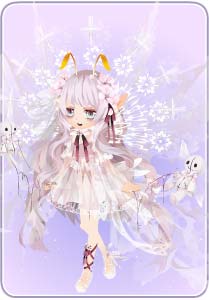 小花仙白幽灵套装