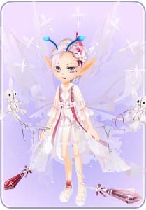 小花仙白幽灵套装