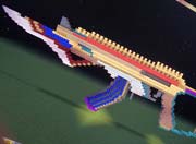 生死狙击玩家鼠绘-亮红金AK-Craft