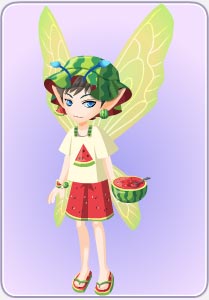 小花仙吃瓜群众套装