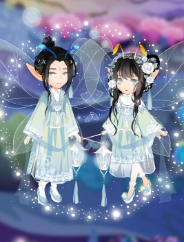 小花仙银烛夜织套装