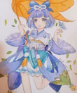 小花仙水彩画作-4399玖柒