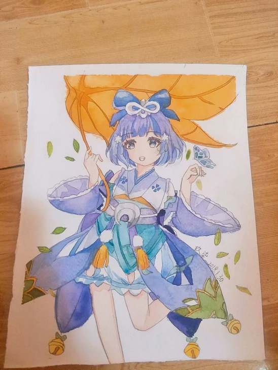 小花仙水彩画作
