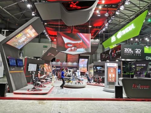 2019 ChinaJoy展 保友竞赛型电竞椅为电竞玩家量身打造