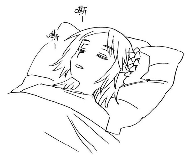 明日方舟七夕涂鸦第二条 赫默和塞雷娅
