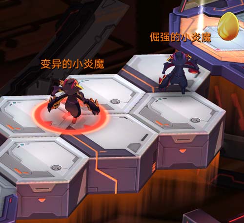 奥拉星变异小炎魔