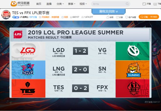 虎牙LPL