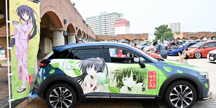 日本痛车大展，啊真是痛不欲生啊
