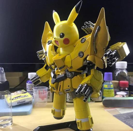 皮卡丘手办