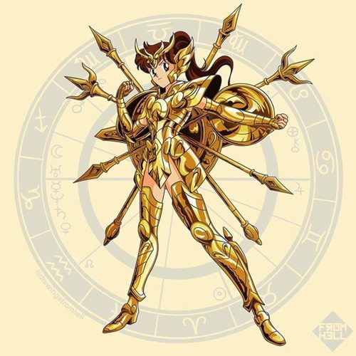 美少女黄金圣斗士