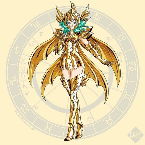 美少女黄金圣斗士