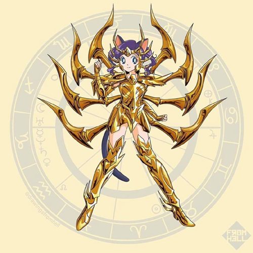 美少女黄金圣斗士
