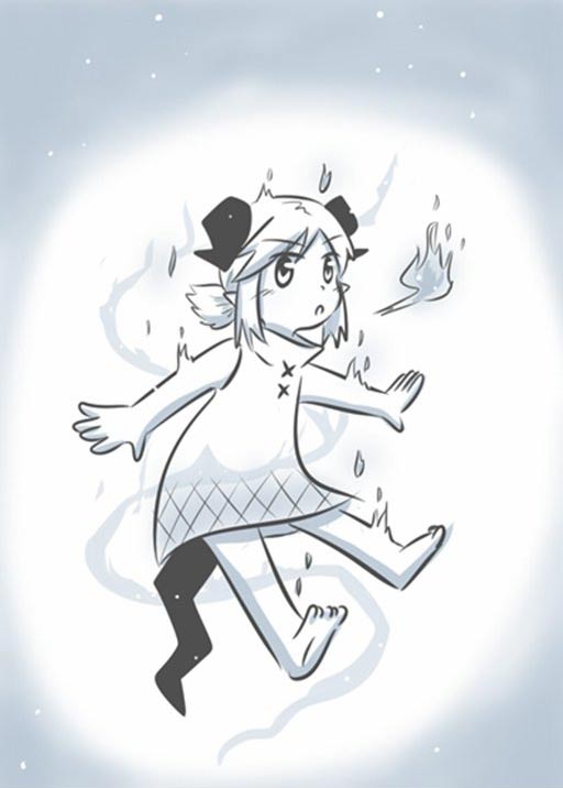 明日方舟短漫之龙、魔女、火精灵