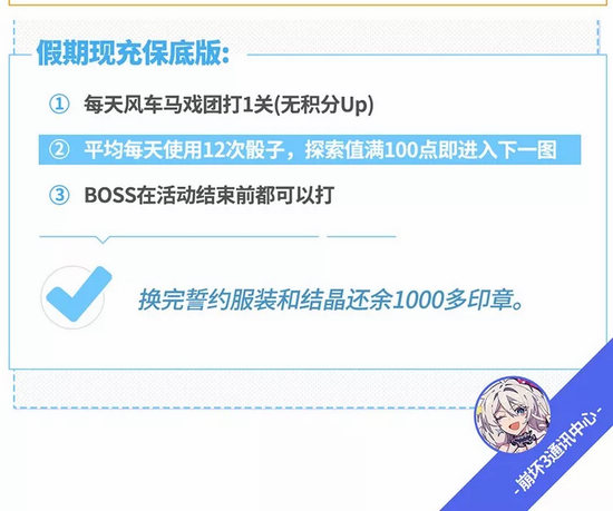崩坏3周年庆活动攻略