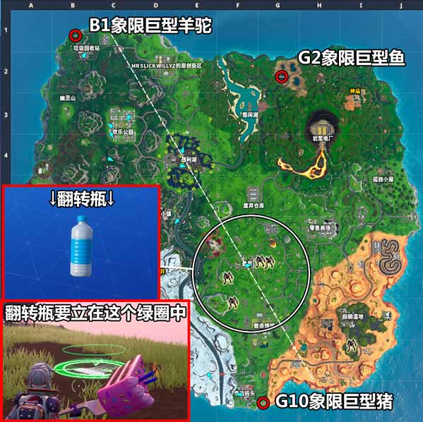 堡垒之夜第X赛季正中靶心任务 第十赛季正中靶心挑战汇总