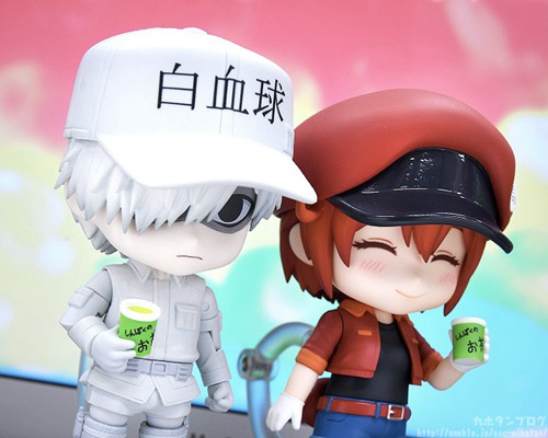 《工作细胞》红血球粘土手办