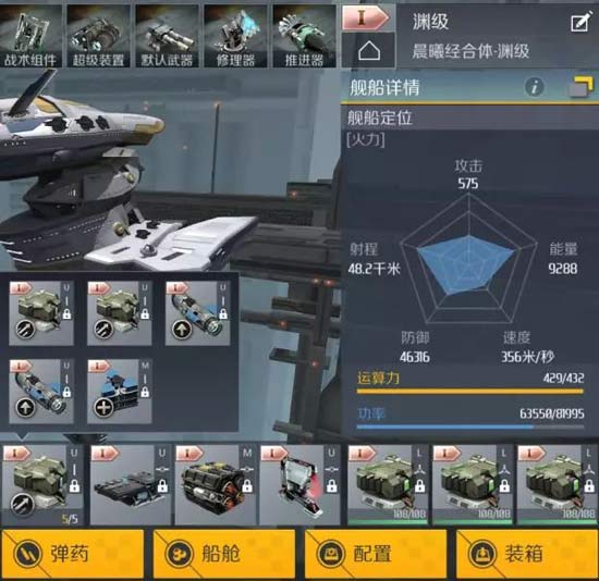 第二银河渊级舰船搭配