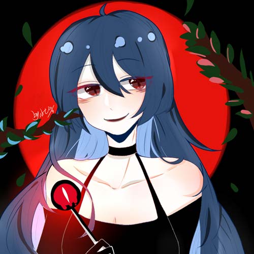 生死狙击玩家板绘-魔女尤娜